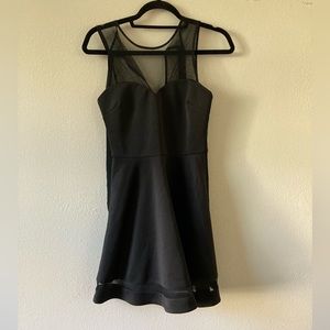 Sequin Hearts Illusion Dress